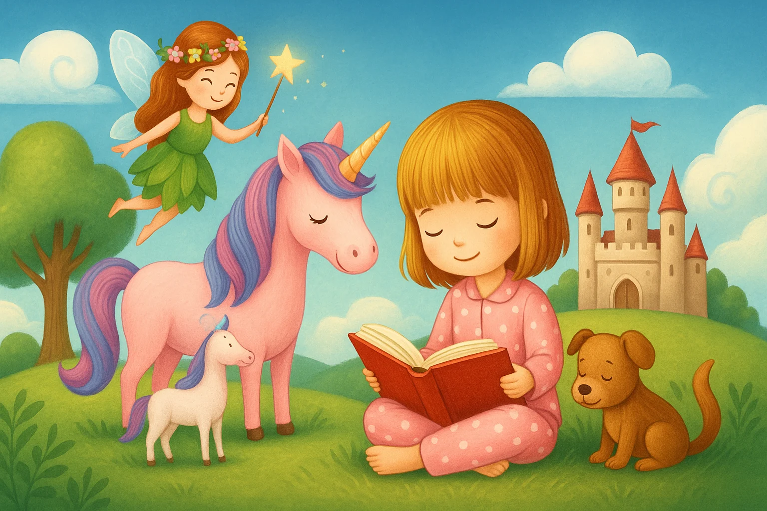 Bedtime story characters